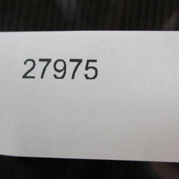 SKIMS Long Sleeve Maxi Dress Womens Small Black Ribbed Slit Modal Blend Stretch - Picture 7 of 7